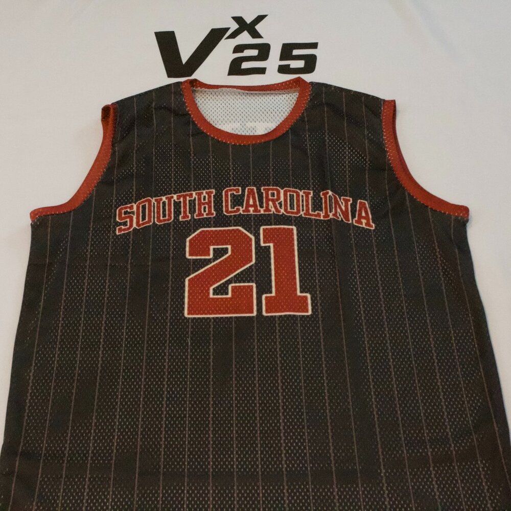 NEW Men's South Carolina Gamecocks Chloe Kitts Black Mesh Jersey Size Medium